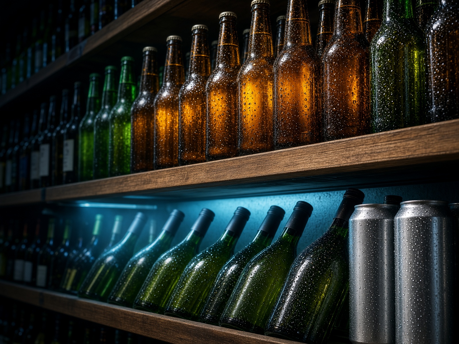Alcohol aisle