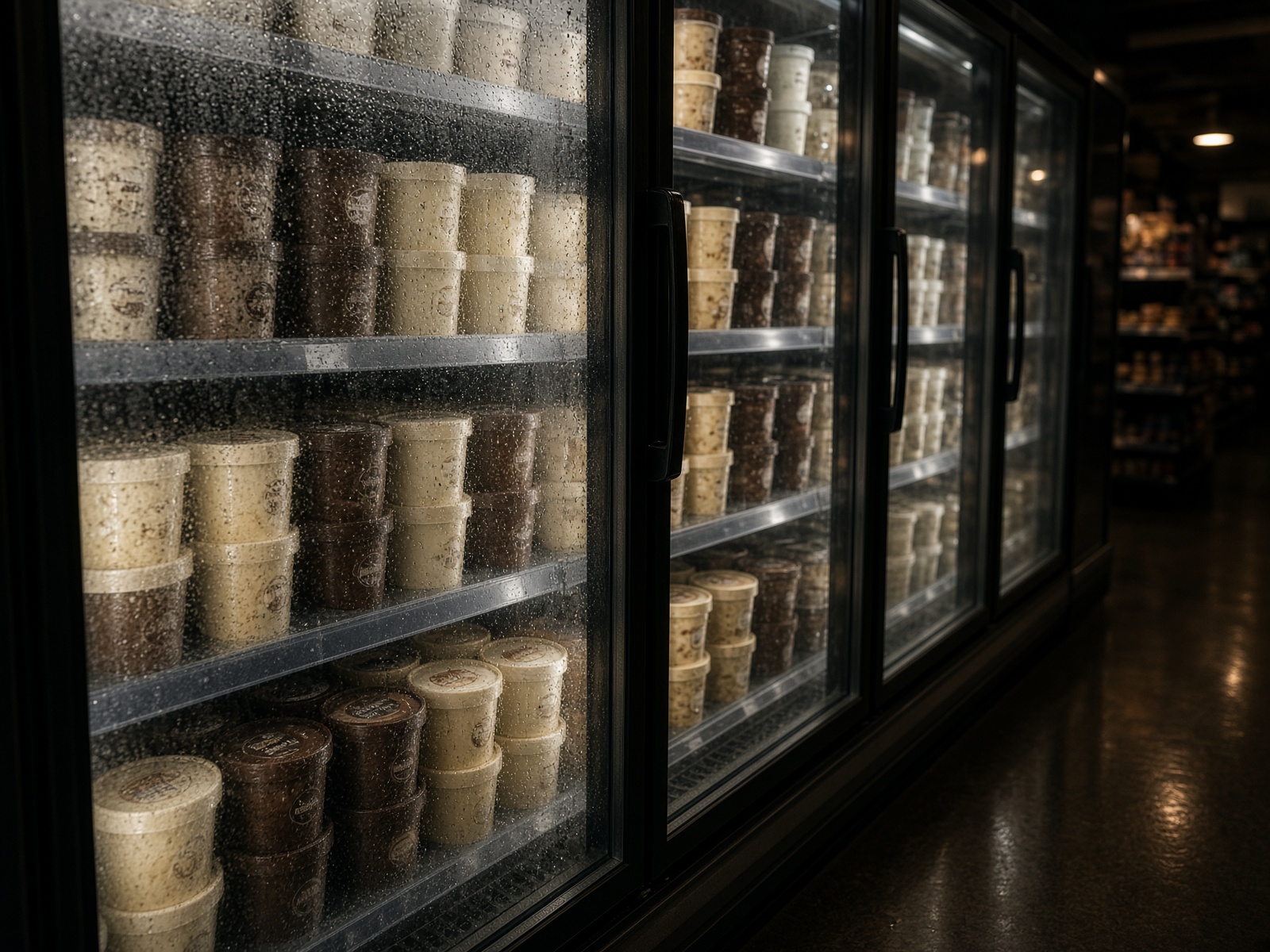 Ice cream aisle