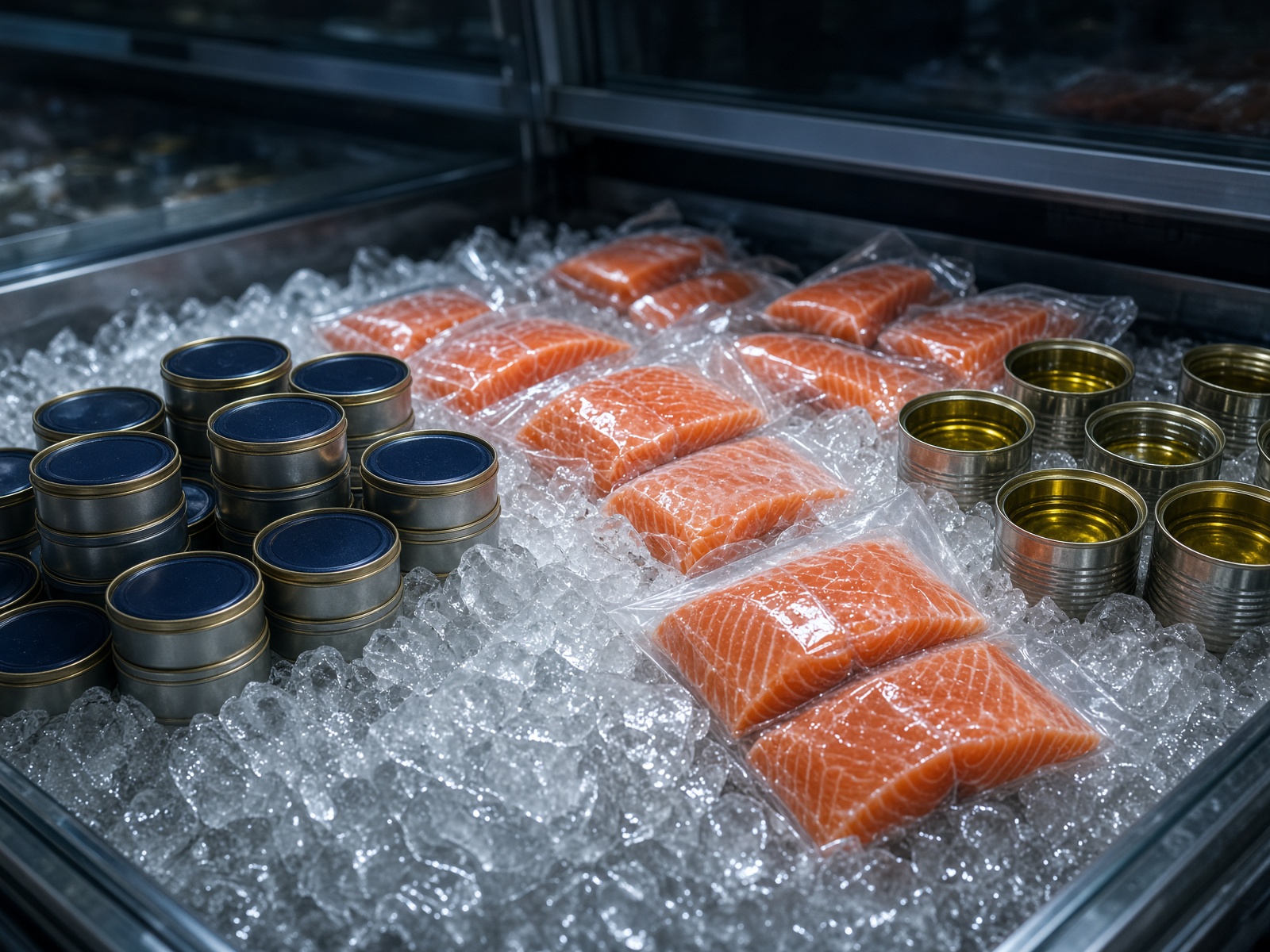 Seafood aisle